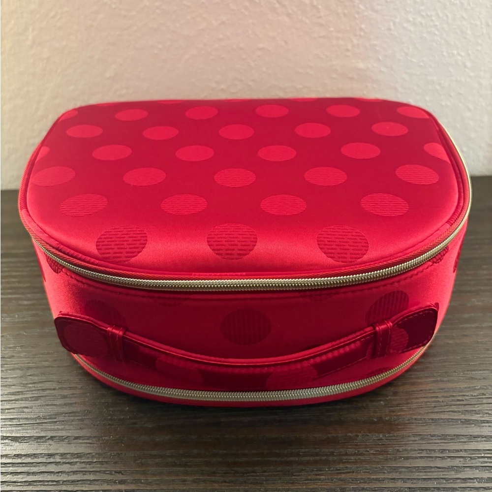 NEW Estée Lauder Large Red Cosmetic Bag